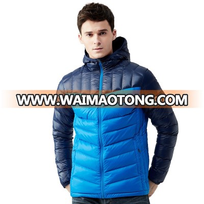 2017 Winter Jacket Hooded Wholesale White Down Jacket for Men