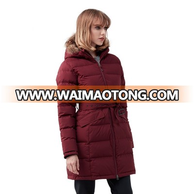 2018 Outdoor Fashion Ultra Light Women Down Jacket For Winters Waterproof