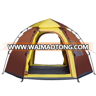 5 to 6 Person Outdoor Dome Family Camping tent , Easy Assembly, Durable Fabric Full Cover